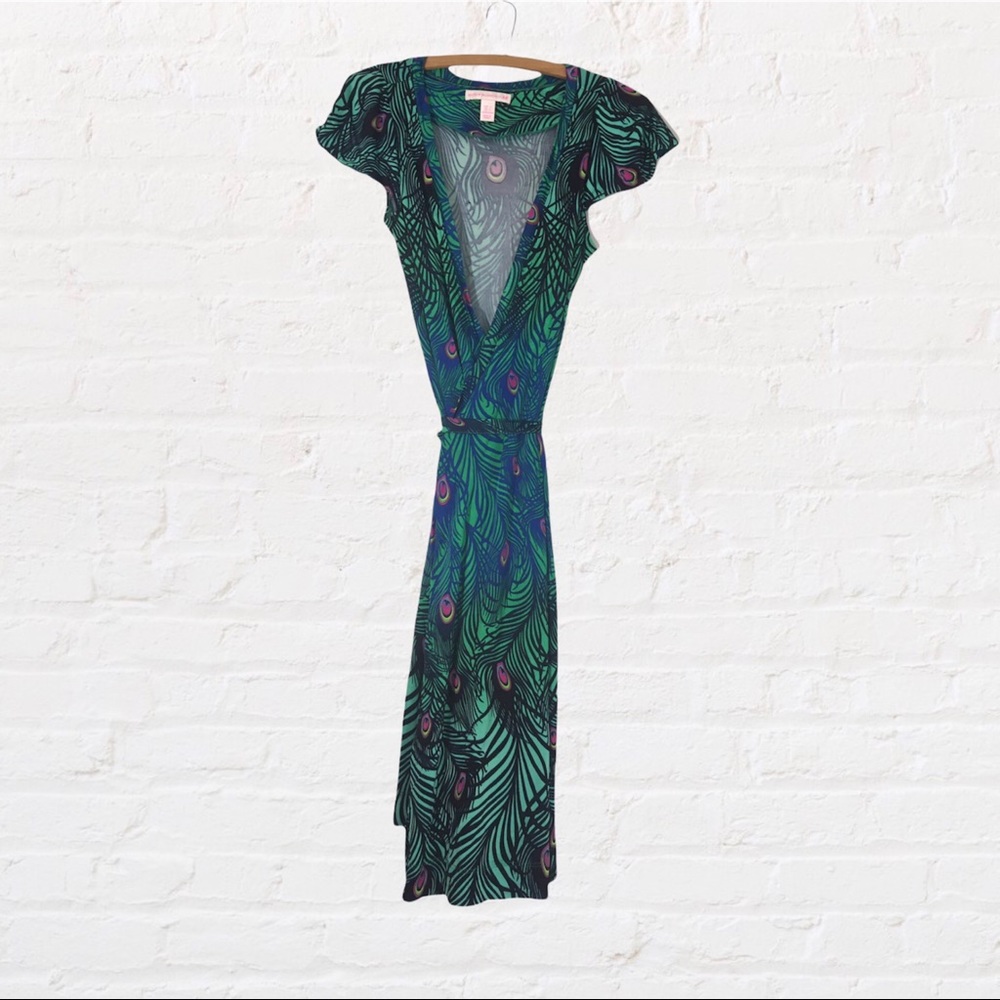 Matthew Williamson for H&M 2009 Capsule Collection Peacock Wrap Dress